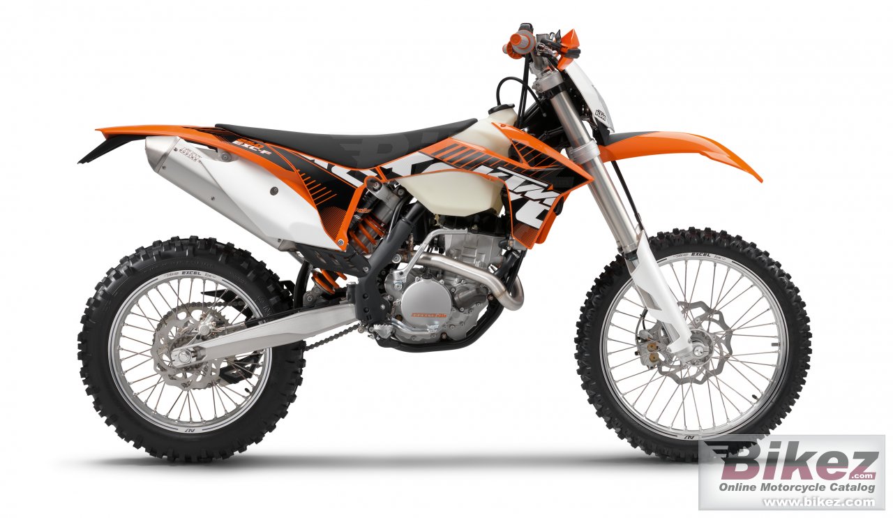 Big KTM 250 exc-f picture and wallpaper from Bikez.com